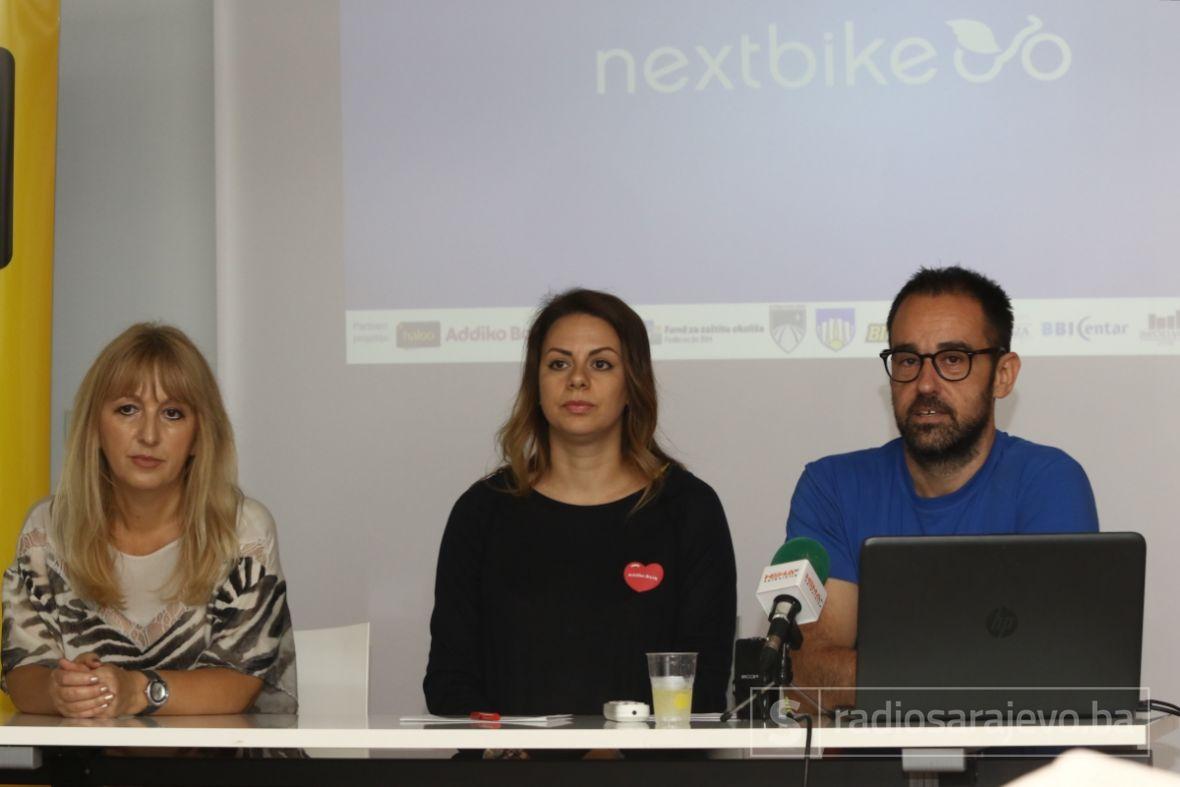 Foto: Dženan Kriještorac / Radiosarajevo.ba/Nextbike: Obilježen drugi rođendan sistema gradskih bicikala u BiH